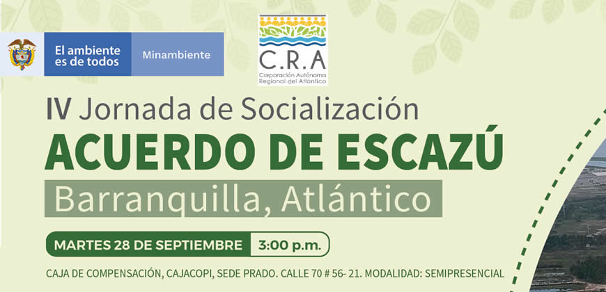 IV Jornada de Socialización ACUERDO DE ESCAZÚ