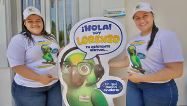 Lorenzo, el nuevo asistente virtual de la C.R.A. inspirado en la riqueza y diversidad del Caribe