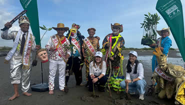 C.R.A., Carnaval Sostenible y Grupo Argos se unen por la Salvaguarda Biocultural del Manglar