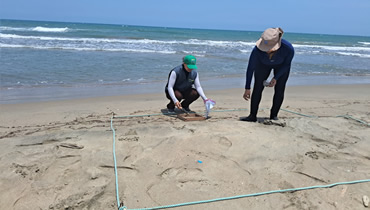 La C.R.A. evalúa la calidad del agua marina y costera en el Atlántico
