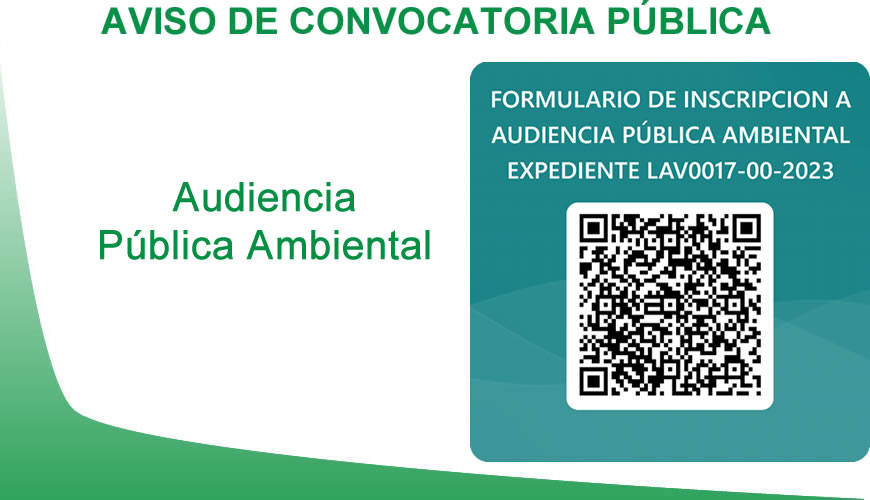 Audiencia pública ambiental