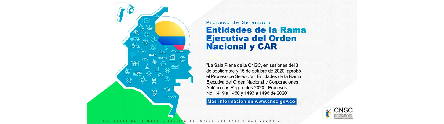 Convocatoria 1419 a 1460 y 1493 a 1496 de 2020