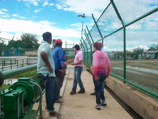 C.R.A,  INSPECCIONÓ OBRAS EN DIQUE POLONIA Y COMPUERTAS PORVENIR Y VILLA ROSA