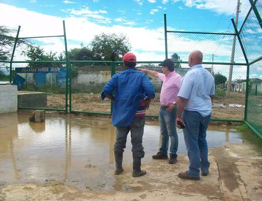 C.R.A,  INSPECCIONÓ OBRAS EN DIQUE POLONIA Y COMPUERTAS PORVENIR Y VILLA ROSA