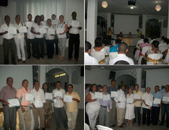 EN CONVENIO CON FUNDAGES, CERTIFICADOS NUEVOS PROMOTORES AMBIENTALES