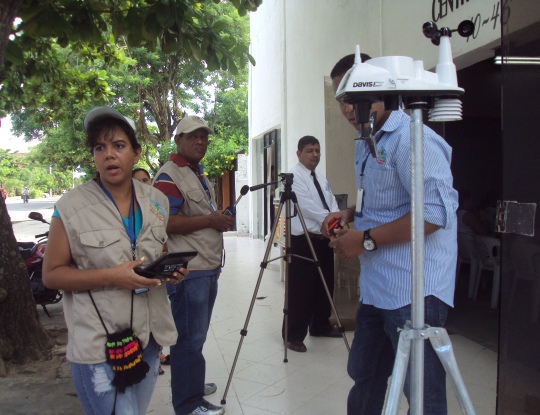 CON SONÓMETROS, CRA HACE CONTROL DE RUIDO EN LOS MUNICIPIOS