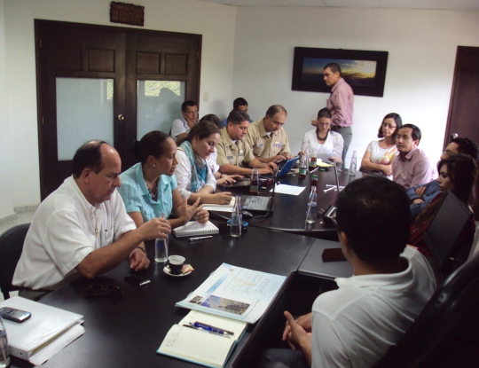 MINAMBIENTE Y CRA INSPECCIONARON PLAYAS Y CIENAGA DE MALLORQUIN