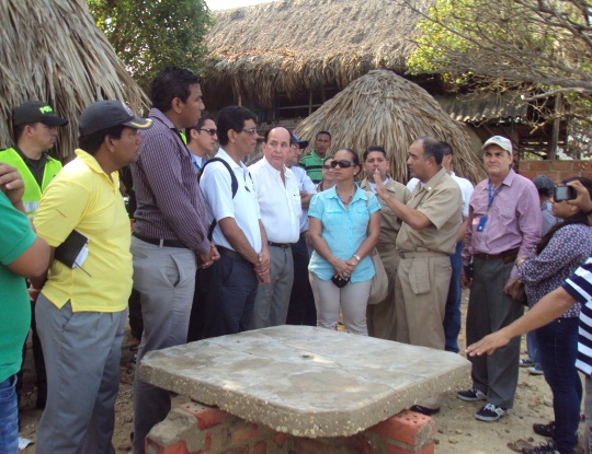 MINAMBIENTE Y CRA INSPECCIONARON PLAYAS Y CIENAGA DE MALLORQUIN