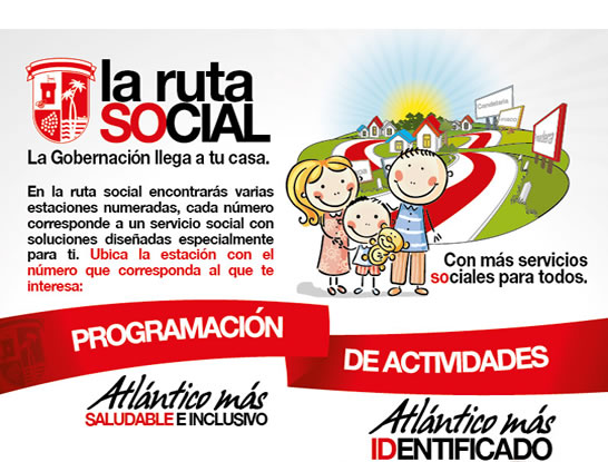 C.R.A. CON “ATLÁNTICO MÁS AMBIENTAL Y SOSTENIBLE” EN LA RUTA SOCIAL