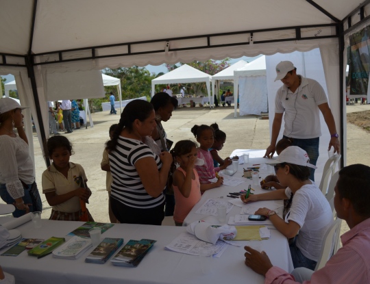 COMUNIDAD ACOGIÓ  ESTACIÓN “ATLÁNTICO MÁS AMBIENTAL Y SOSTENIBLE” EN LA RUTA SOCIAL