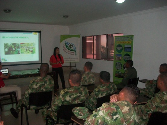 C.R.A PROMUEVE EL SERVICIO MILITAR AMBIENTAL