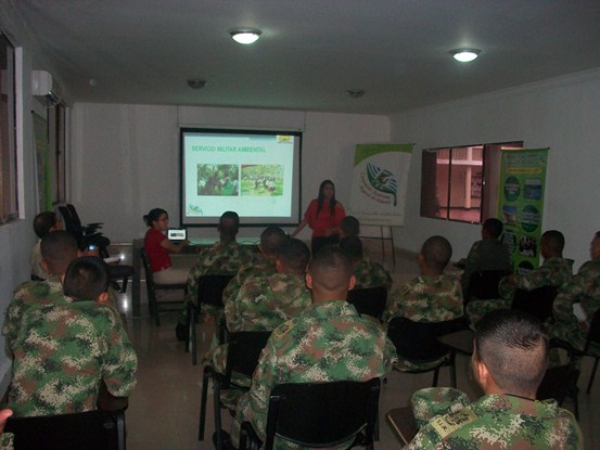 C.R.A PROMUEVE EL SERVICIO MILITAR AMBIENTAL