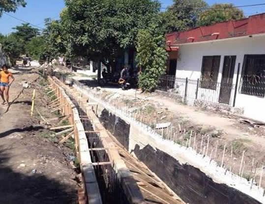 C.R.A INICIÓ CONSTRUCCIÓN DEL COLECTOR DE AGUAS EN BARANOA