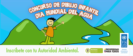 CAMPAÑA PNUD Y MINISTERIO DE AMBIENTE:<br /> EL AGUAES UN DERECHO, PROTEGERLA TU RESPONSABILIDAD<br /> CONCURSO DE DIBUJOS PARA NIÑOS: CIERRE 14 DE MARZO 1 CAMPAÑA PNUD Y MINISTERIO DE AMBIENTE:<br /> EL AGUAES UN DERECHO, PROTEGERLA TU RESPONSABILIDAD<br /> CONCURSO DE DIBUJOS PARA NIÑOS: CIERRE 14 DE MARZO - Corporación Autónoma Regional del Atlántico | C.R.A - La Corporación Autónoma Regional del Atlántico, C.R.A en el marco de la celebración del Día Mundial del Agua, este 22 de marzo, se une a la estrategia lúdica del Ministerio de Ambiente y Desarrollo Sostenible y el PNUD, a través de un trabajo articulado en defensa del agua como derecho fundamental. Con el eslogan "El agua es un derecho, protegerla es tú responsabilidad", el Gobierno colombiano y el Programa de las Naciones Unidas para el Desarrollo (PNUD) lanzan una campaña para crear conciencia sobre la importancia del agua y su eventual desabastecimiento.