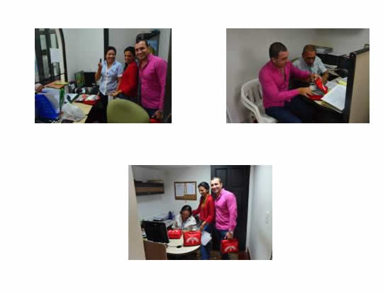 Entrega de Kits de Primeros Auxilios.