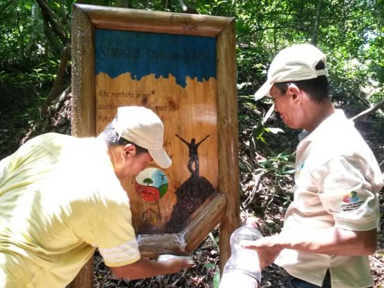 CRA Y COMUNIDAD  REALIZARON JORNADA DE LIMPIEZA EN LURIZA, USIACURÍ