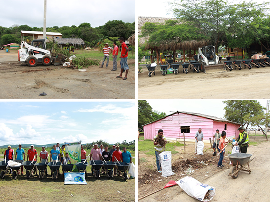 AVANZA EXITOSAMENTE RECUPERACION Y PROTECCION AMBIENTAL DEL SECTOR DE LAS PLAYAS DE CAÑO DULCE Y PLAYA TUBARA