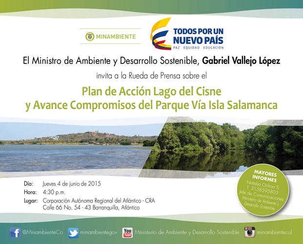 Invitación rueda de prensa Barranquilla.‏