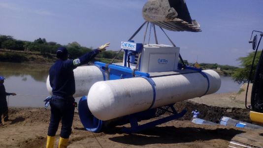CRA INSTALÓ SISTEMA DE BOMBEO PARA LA RECUPERACIÓN DEL EMBALSE DEL GUÁJARO