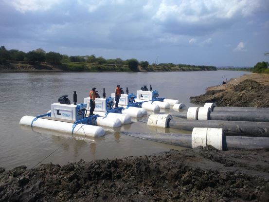 Embalse el Guajaro comienza a recibir agua del canal del Dique. CRA hará operación y mantenimiento