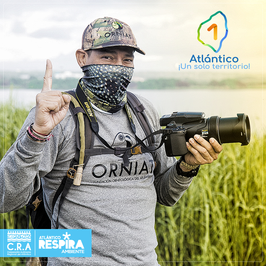 C.R.A promueve concurso de fotografía ambiental “Atlántico Respira Ambiente” 1 C.R.A promueve concurso de fotografía ambiental “Atlántico Respira Ambiente” - Corporación Autónoma Regional del Atlántico | C.R.A - Al Atlántico llegó el primer concurso de fotografía ambiental 2021 “Atlántico Respira Ambiente”, liderado por la Corporación Autónoma Regional del Atlántico y la Corporación Universitaria Americana, con el objetivo de mostrar las riquezas naturales de nuestro territorio, desde el oficio fotográfico y audiovisual y evidenciar acciones de mitigación y adaptación al cambio climático, así como las potencialidades de los ecosistemas del departamento del Atlántico.