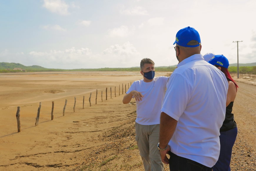 C.R.A intervendrá puntos críticos de erosión costera en el Atlántico. - Corporación Autónoma Regional del Atlántico | C.R.A - Se harán intervenciones en cinco de los siete puntos identificados por parte de la CRA.