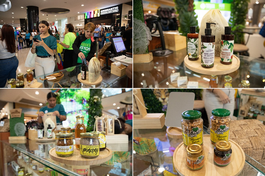 Ya abrió sus puertas ‘ATLÁNTICO VERDE’, la primera tienda en el Caribe de Negocios Verdes. 2 Ya abrió sus puertas ‘ATLÁNTICO VERDE’, la primera tienda en el Caribe de Negocios Verdes. - Corporación Autónoma Regional del Atlántico | C.R.A - Por primera vez, los negocios verdes del Atlántico tienen su propia tienda para la comercialización de sus productos y servicios. Se trata de ‘Atlántico Verde’, un espacio creado para dar a conocer las marcas que le aportan a la conservación y el uso sostenible de los recursos naturales en el Departamento.