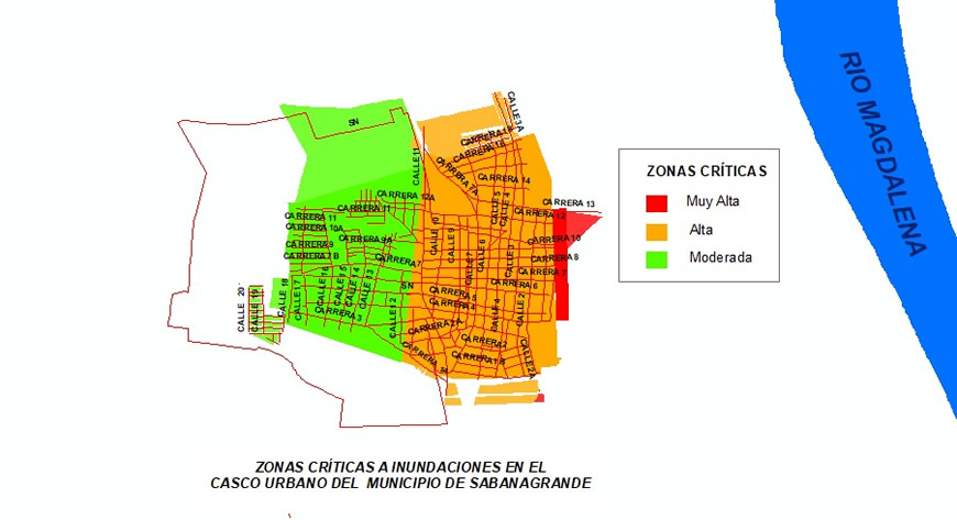 C.R.A. inspecciona puntos críticos en el Atlántico - Corporación Autónoma Regional del Atlántico | C.R.A - En el marco de sus competencias en el conocimiento y la prevención del riesgo de desastres, la Corporación Autónoma Regional del Atlántico - C.R.A., realiza recorridos con los alcaldes y  secretarios de los municipios de Sabanagrande, Campo de la Cruz, Repelón, Juan de Acosta, Baranda y Usiacurí, con el propósito de socializar los mapas de susceptibilidad de amenaza por inundación y remoción en masa, e identificar los puntos críticos que puedan ocasionar algún tipo de emergencia ante la llegada de la primera temporada de lluvias, asociada a la época de huracanes y la posibilidad de presencia en el territorio del fenómeno de La Niña, pronosticada para el segundo semestre del año.
