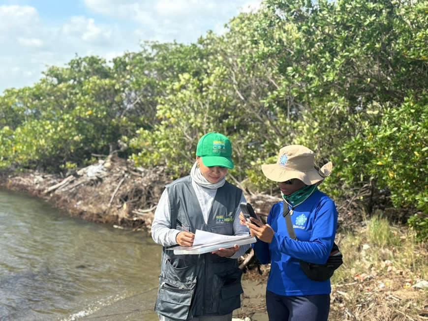 La C.R.A avanza en la identificación de factores de degradación en ecosistemas marino-costeros del Atlántico - Corporación Autónoma Regional del Atlántico | C.R.A - La Corporación Autónoma Regional del Atlántico – C.R.A, en el marco del convenio institucional con el Instituto de Investigaciones Marinas y Costeras – INVEMAR, avanza en el proceso técnico para identificar factores de degradación en los ecosistemas marino-costeros del Departamento, información que será complementada con análisis de fuentes secundarias y valorada mediante metodologías semi-cualitativas, que permitirán priorizar impactos y construir de manera participativa medidas de manejo ambiental en la zona.